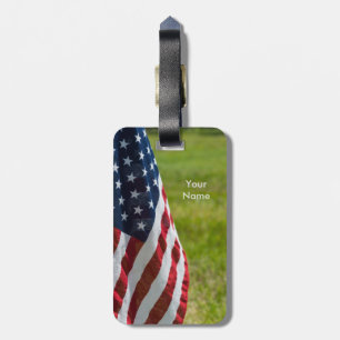Old Glory Luggage Tag