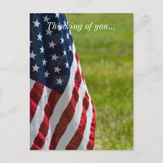 Old Glory Postcard (Front)