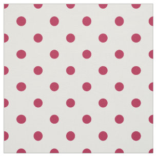 Old Glory Red Polka Dots Fabric