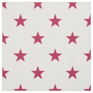 Old Glory Red Stars (small scale) Fabric