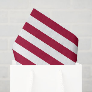 Old Glory Red Stripe (large scale) Tissue Paper