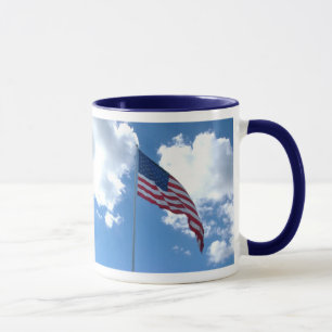 Old Glory Ringer Mug