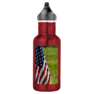 Old Glory Stainless Steel Water Bottle