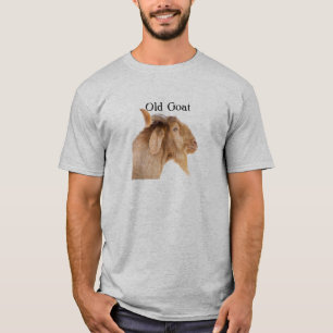 Old Goat Typography Birthday T-Shirt