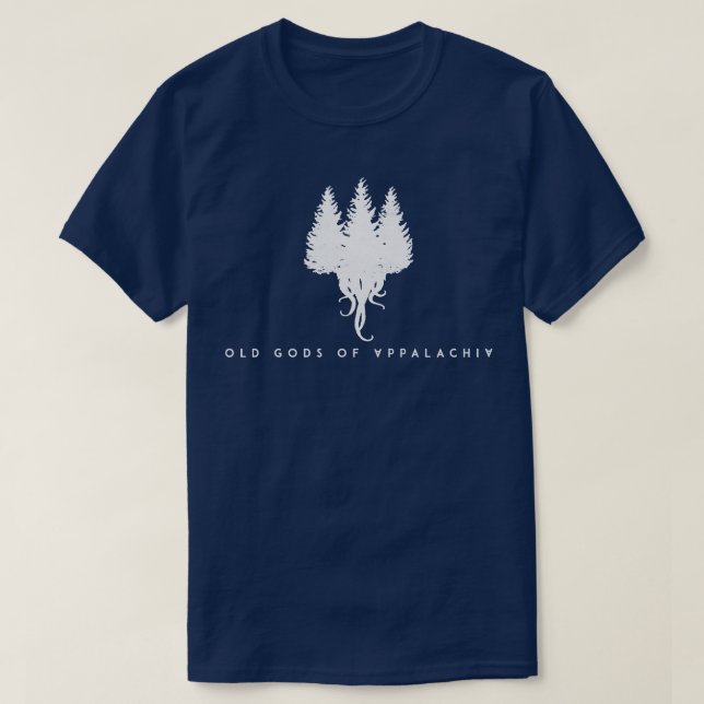 Old Gods of Appalachia In The Pines Light Print Ho T-Shirt (Design Front)