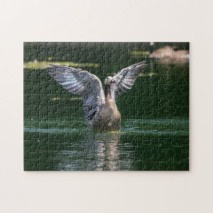 Old Goose Wing Action Jigsaw Puzzle