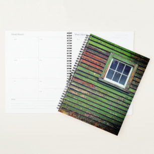 Old Green Paint Planner