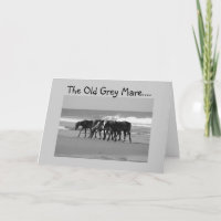 OLD GREY MARE JUST AIN'T SO YOUNG-GROUP