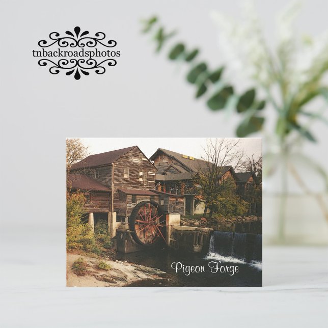 Old Grist Mill Postcard (Creator Uploaded)