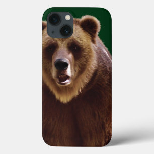 Old Grizzly Bear Wildlife Animal Lover Device Case