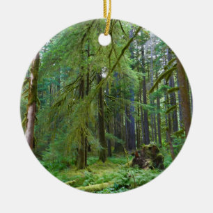 Old Growth Forest Ceramic Tree Decoration