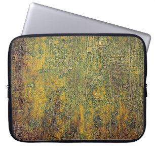 Old grunge background or aged shabby texture with  laptop sleeve