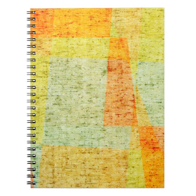Old grunge background with delicate abstract textu notebook (Front)