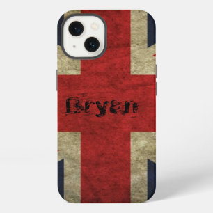 Old Grunge British Flag iPhone 13 Case