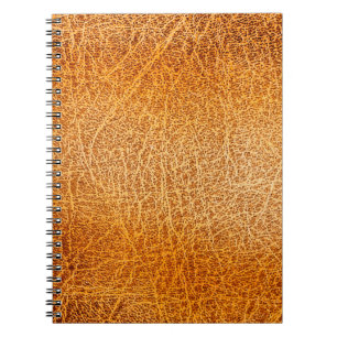 Old grunge brown leather texture notebook