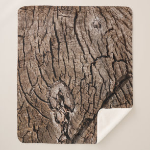 Old grunge dark textured wooden background, The su Sherpa Blanket