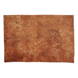 Old Grunge Rustic Metal Texture Pillowcase