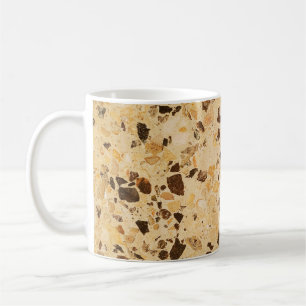 Old grunge textures backgrounds. art rough stylise coffee mug