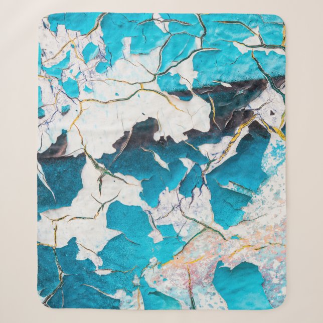 Old grunge wall textures and backgroundsearthquake sherpa blanket (Front)