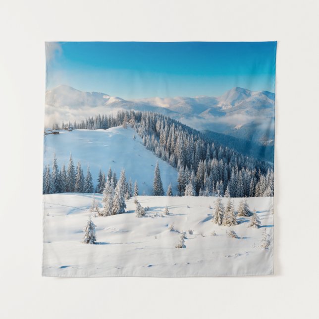 Old grunge wooden texture or background with termi tapestry (Front)