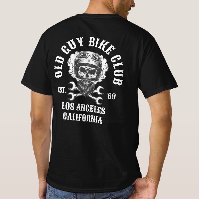 OLD GUY BIKE CLUB T-Shirt (Back)