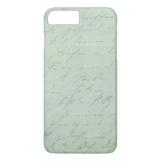 Old handwriting love letters faded antique script Case-Mate iPhone case