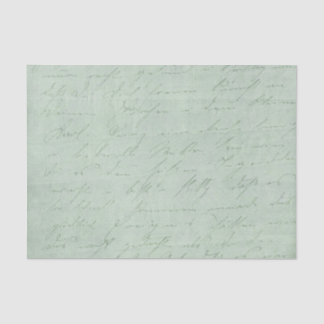 Old handwriting love letters faded antique script tissue paper