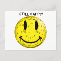 OLD HAPPY FACE. OLD BUT STILL HAPPY