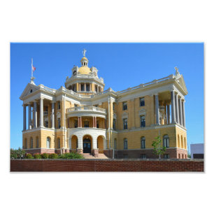 Old Harrison County Courthouse, Marshall, TX 12x8 Photo Print