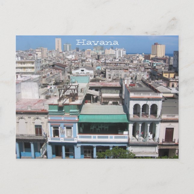 old havana postcard (Front)