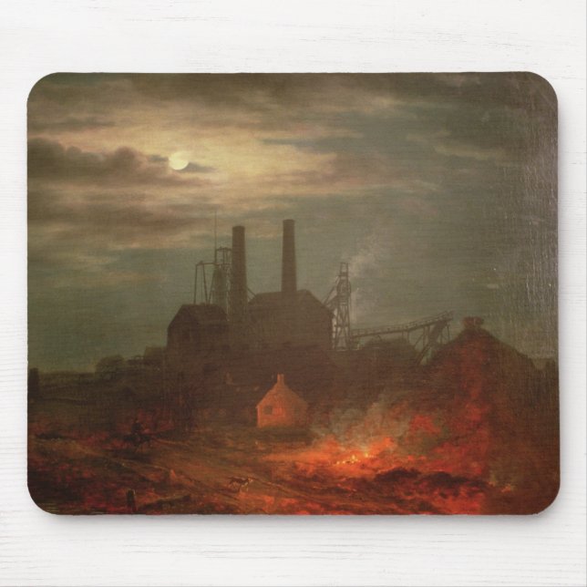 Old Hetton Colliery, Newcastle Mouse Pad (Front)