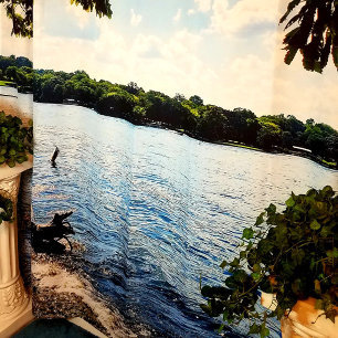 Old Hickory Lake Shower Curtain