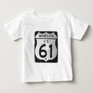 Old Highway 61 sign Baby T-Shirt