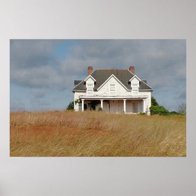 Old Historic Home Poster (Front)