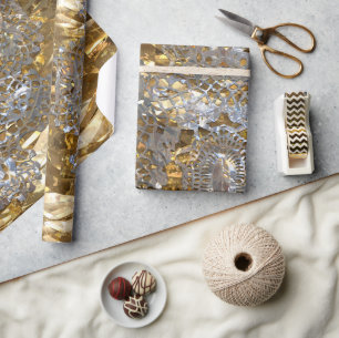 Old Hollywood Chic Elegant 60 Wrapping Paper