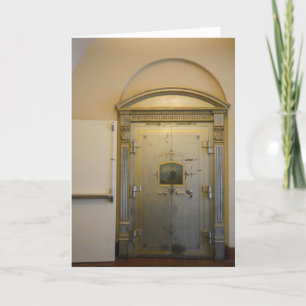 "Old Hotel Doors" Birthday Card