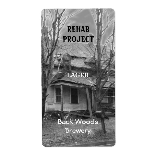 Old House ~ Beer Label (Front)