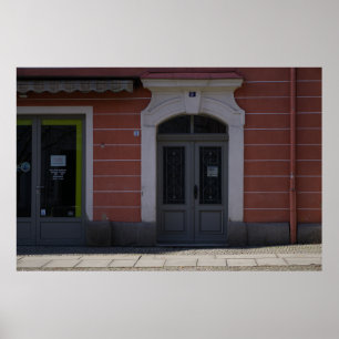 Old House Doorway Poster