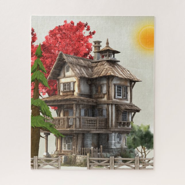 Old House Jigsaw Puzzle (Vertical)