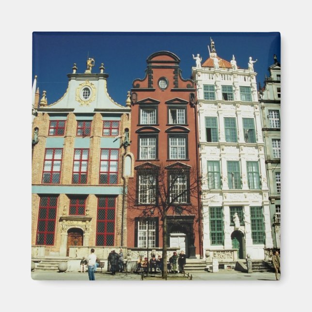 Old Houses in Gdansk Magnet (Front)