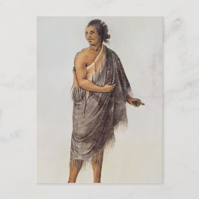 Old Indian Man Postcard (Front)