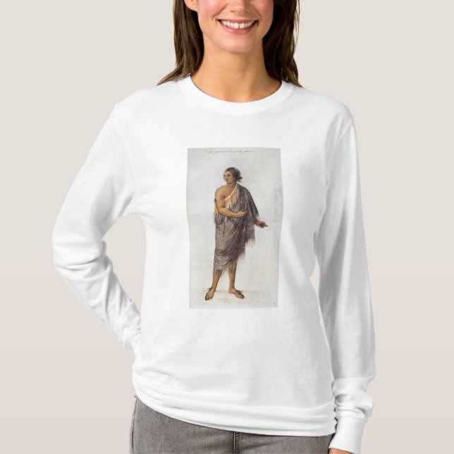 Old Indian Man T-Shirt (Front)