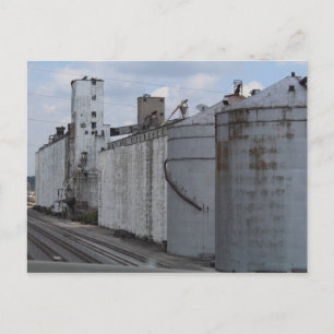 Old Industrial Site Postcard