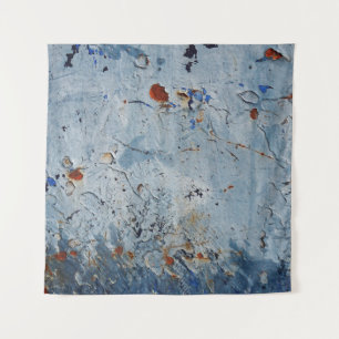 Old Iron Blue Stain Corrode Tapestry