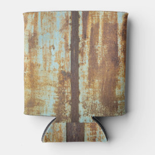 Old Iron Rust: Metal Background Can Cooler