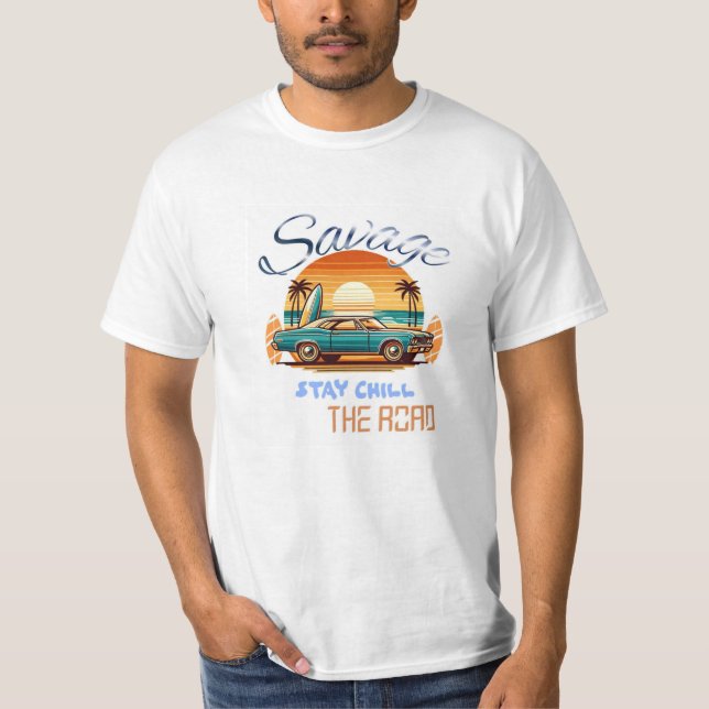 old is gold car edition t-shirt (Front)