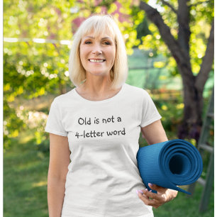 Old is Not a 4-letter Word Tri-Blend Shirt
