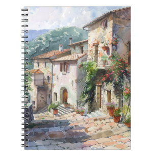 Old Italian Village Notebook
