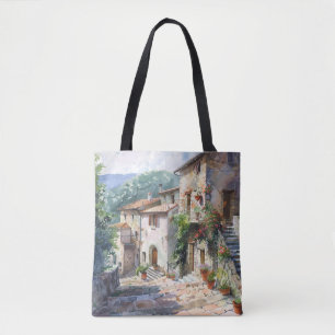 Old Italian Village Tote Bag