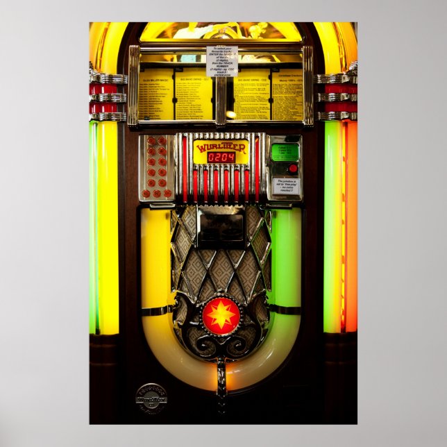 Old Jukebox Poster (Front)